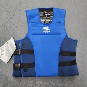 NWT Zeraty Men's Life Jacket Impact Vest Buoyancy Swimming Size XL